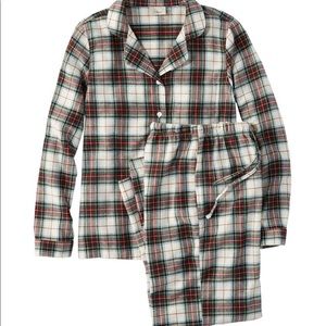 LL Bean Scotch Plaid flannel pyjamas